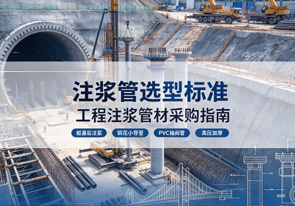 西固注浆管选型标准
